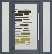 Sandgestrahlte Scheibe – Beispiel 13