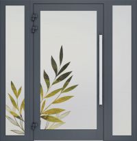 Sandgestrahlte Scheibe – Beispiel 14