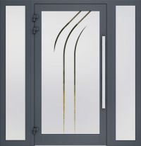 Sandgestrahlte Scheibe – Beispiel 24