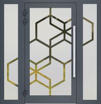 Sandgestrahlte Scheibe – Beispiel 9